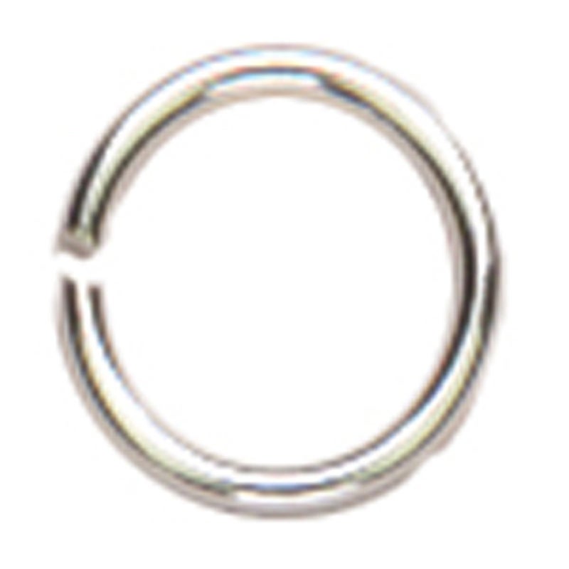 Cousin DIY 4mm Sterling Silver Open Jump Ring - 25pc - Image 2